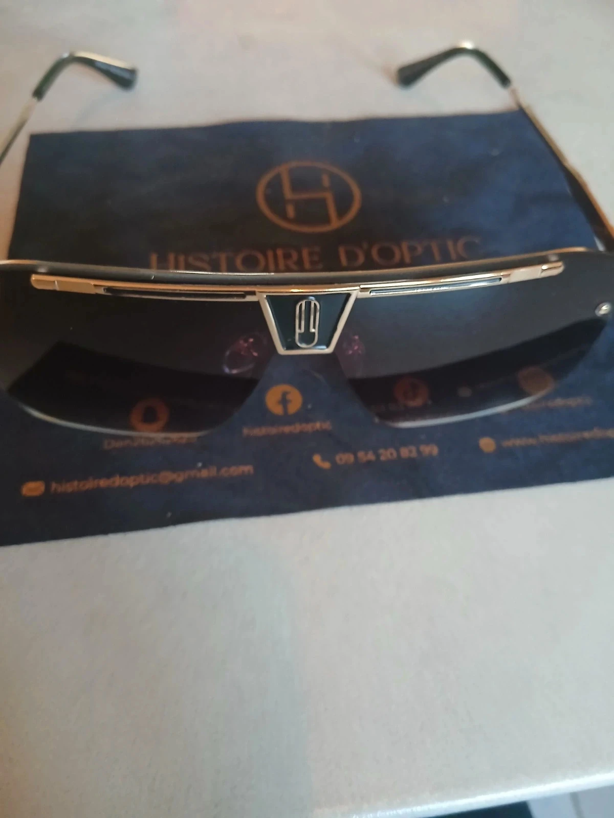 Luxe Sunglasses - Histoire d’Optic - Model CV2579 - Brand New – photo 9
